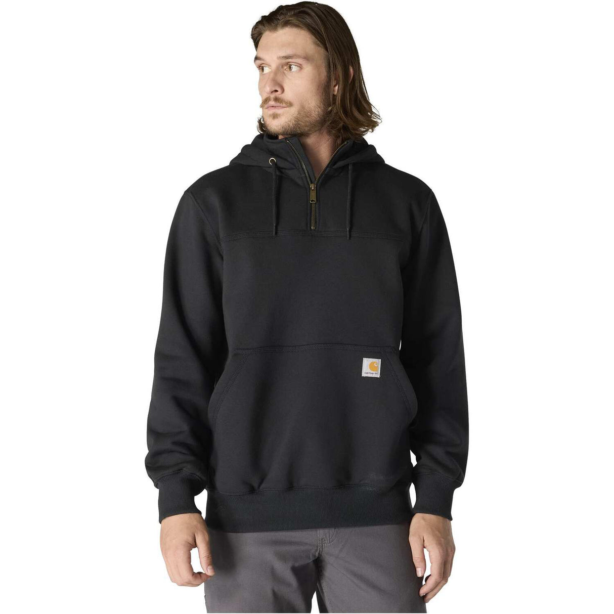 Carhartt Rain Defender Paxton Heavyweight Quarter-Zip Men's Hooded Sweatshirt