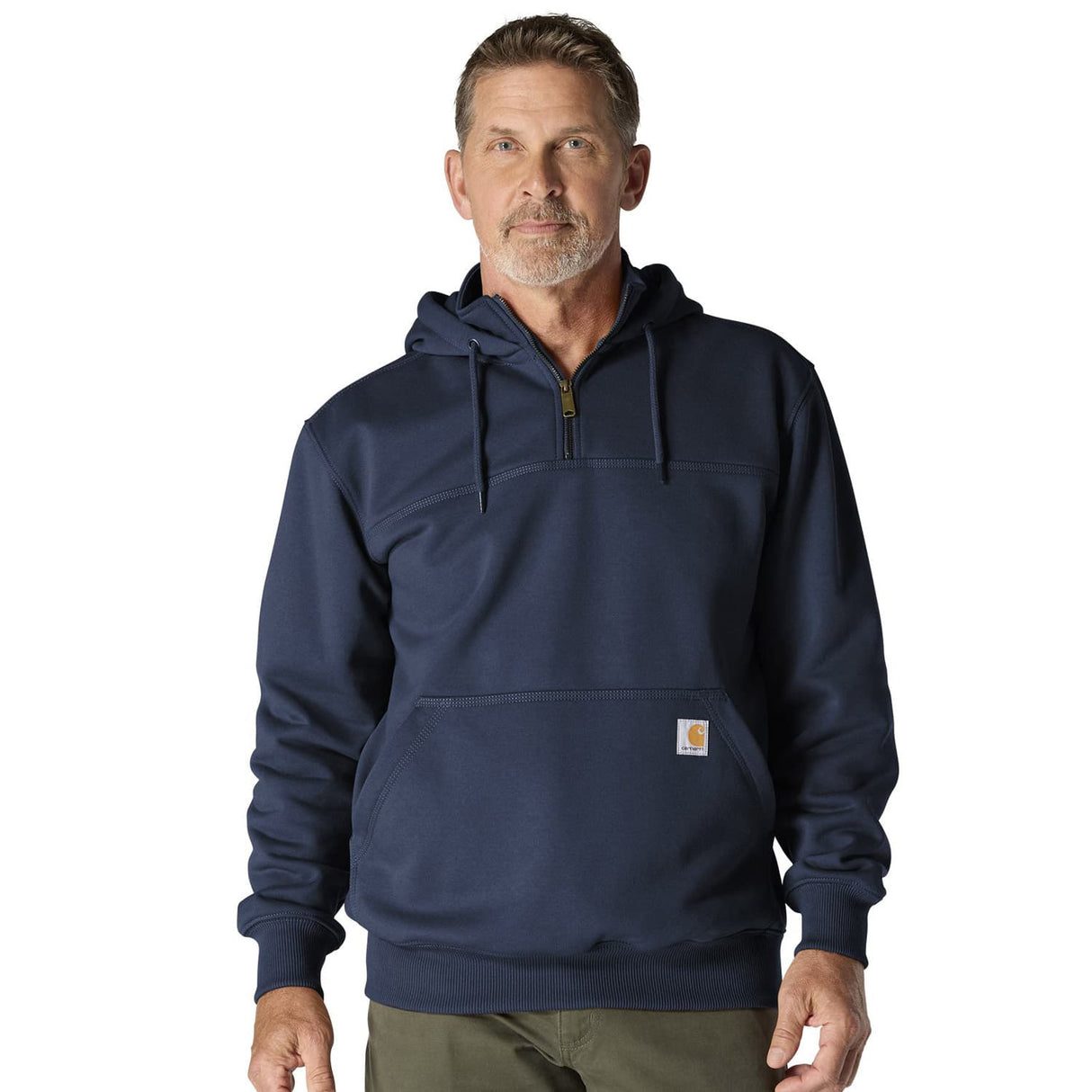 Carhartt Rain Defender Paxton Heavyweight Quarter-Zip Men's Hooded Sweatshirt