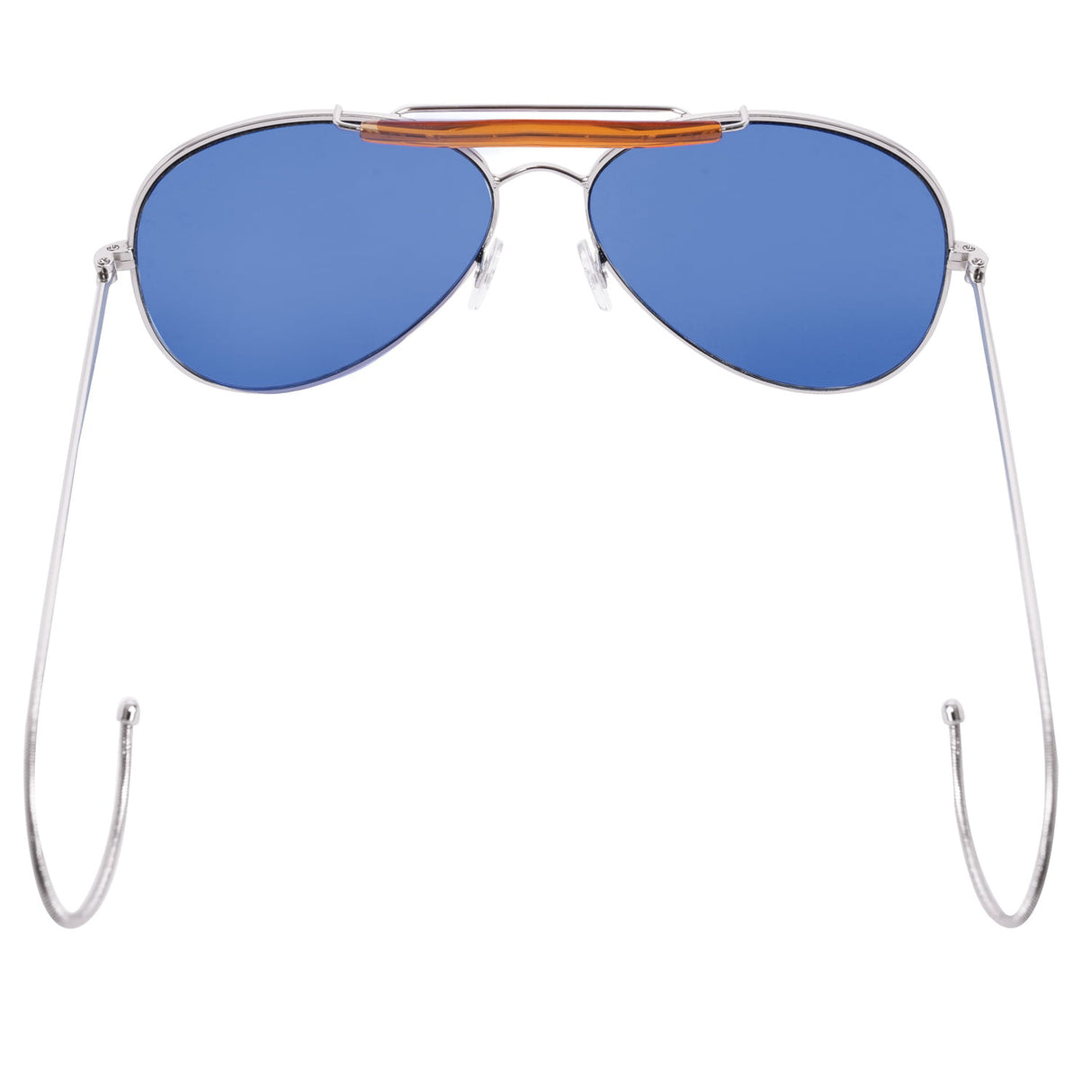 Air Force Style Aviator Sunglasses with Cable Temples