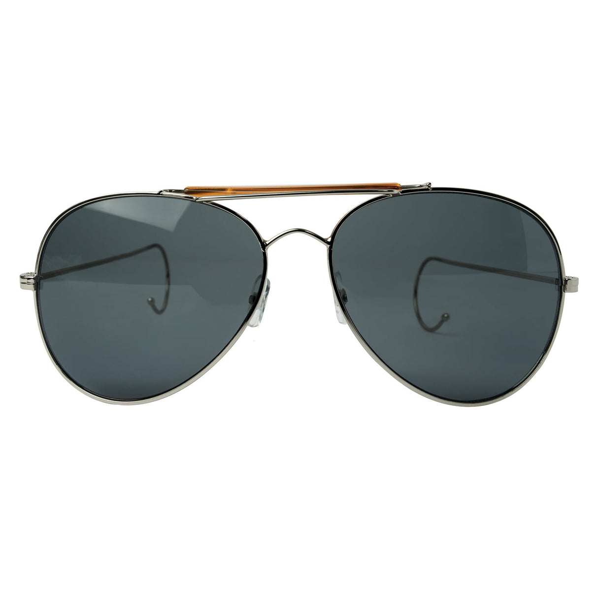 Air Force Style Aviator Sunglasses with Cable Temples