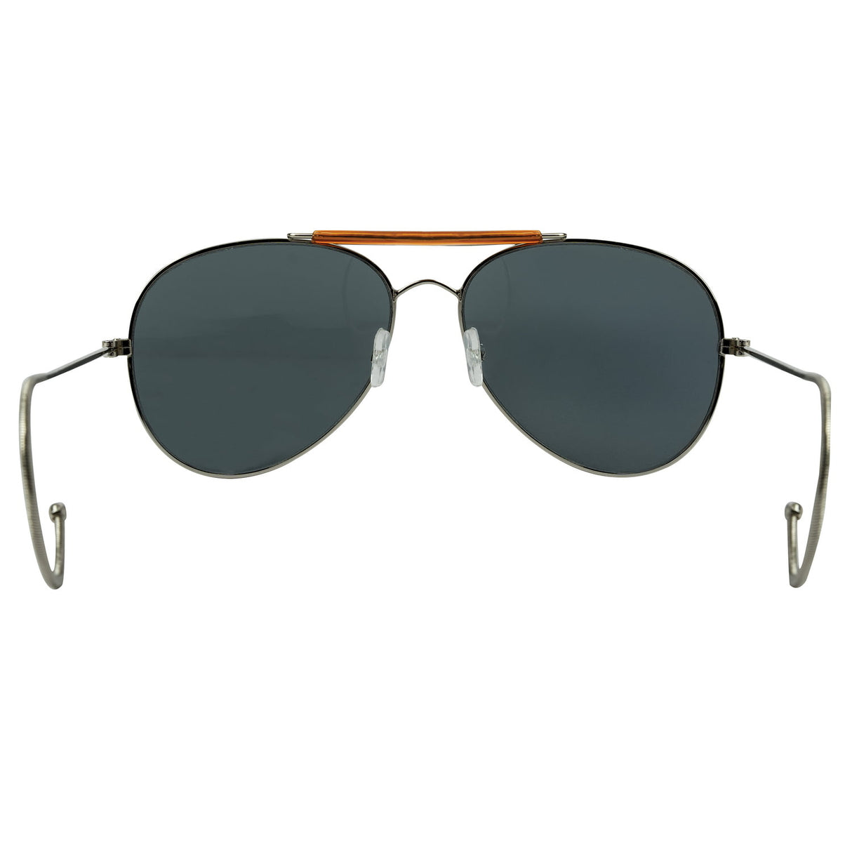 Air Force Style Aviator Sunglasses with Cable Temples