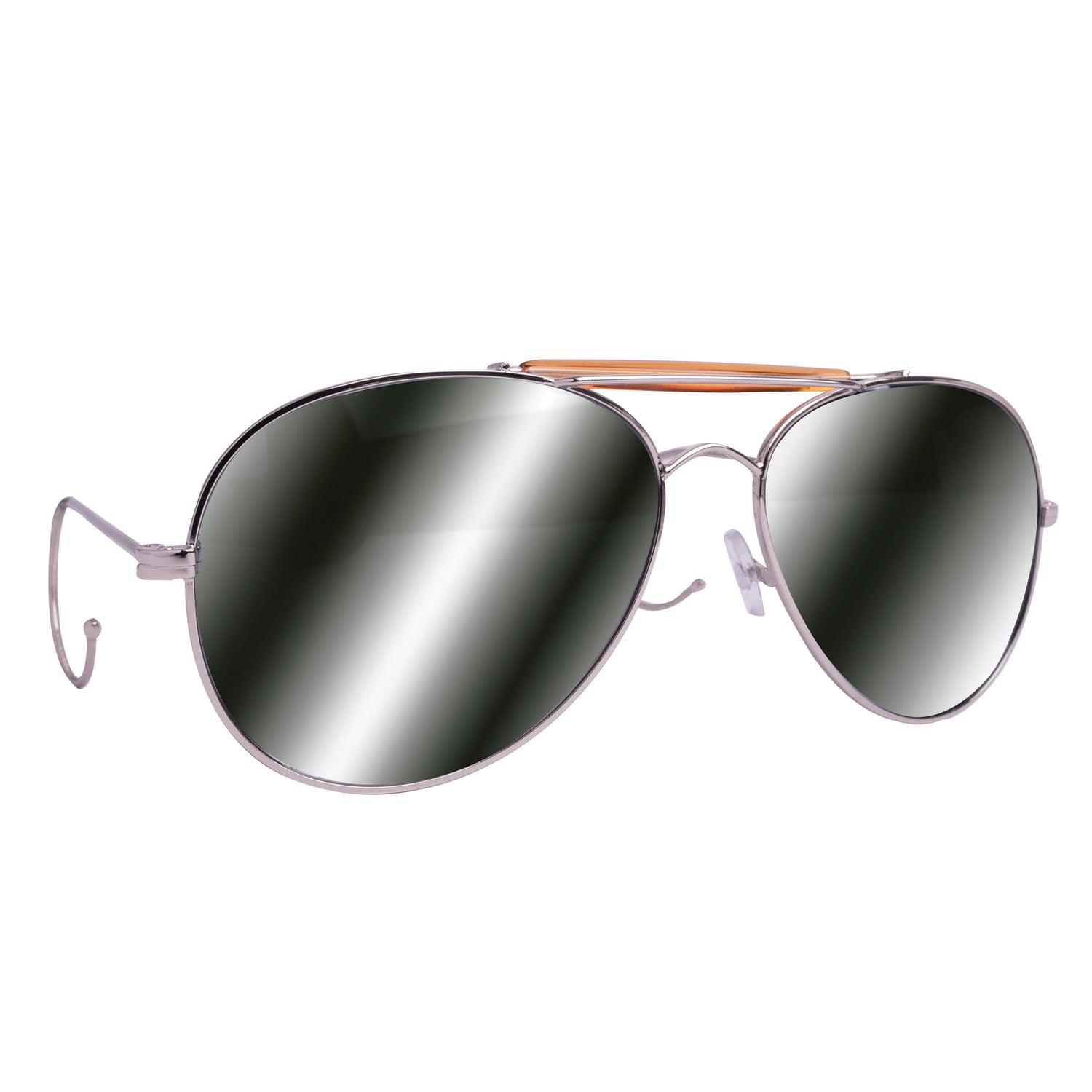 Air Force Style Aviator Sunglasses with Cable Temples