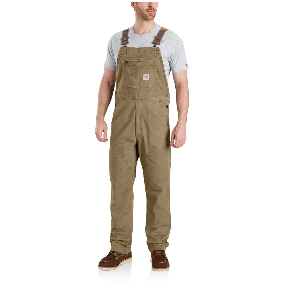 Carhartt Rugged Flex Canvas Relaxed Fit Men's Bib Overall