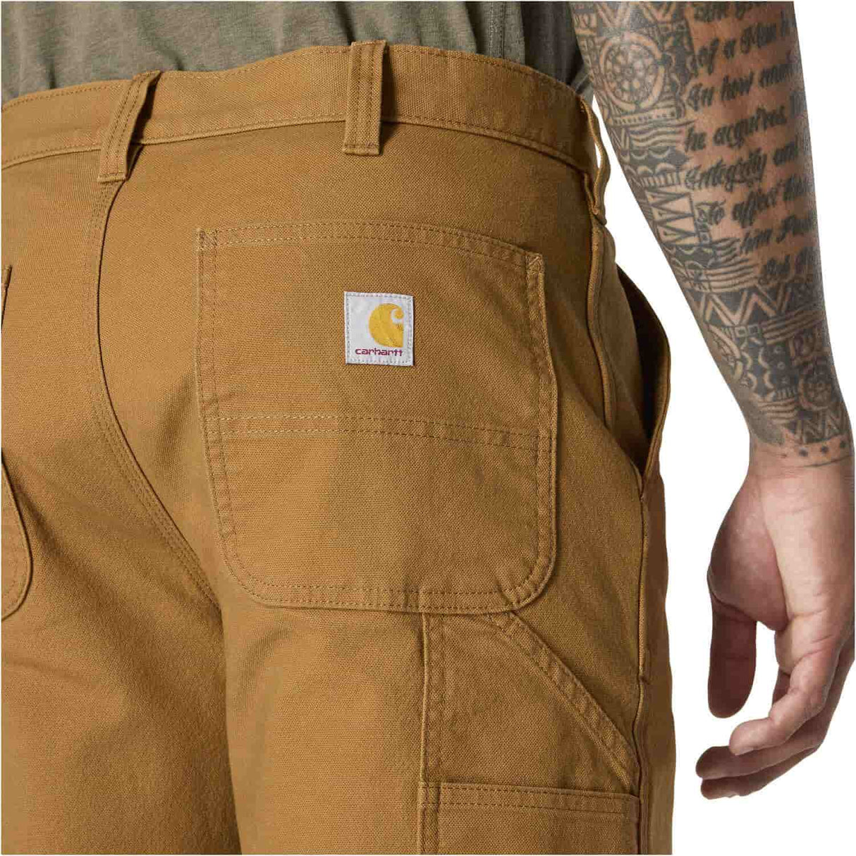 Carhartt Rugged Flex Straight Leg Men's Heavyweight Duck Dungaree Work Pant