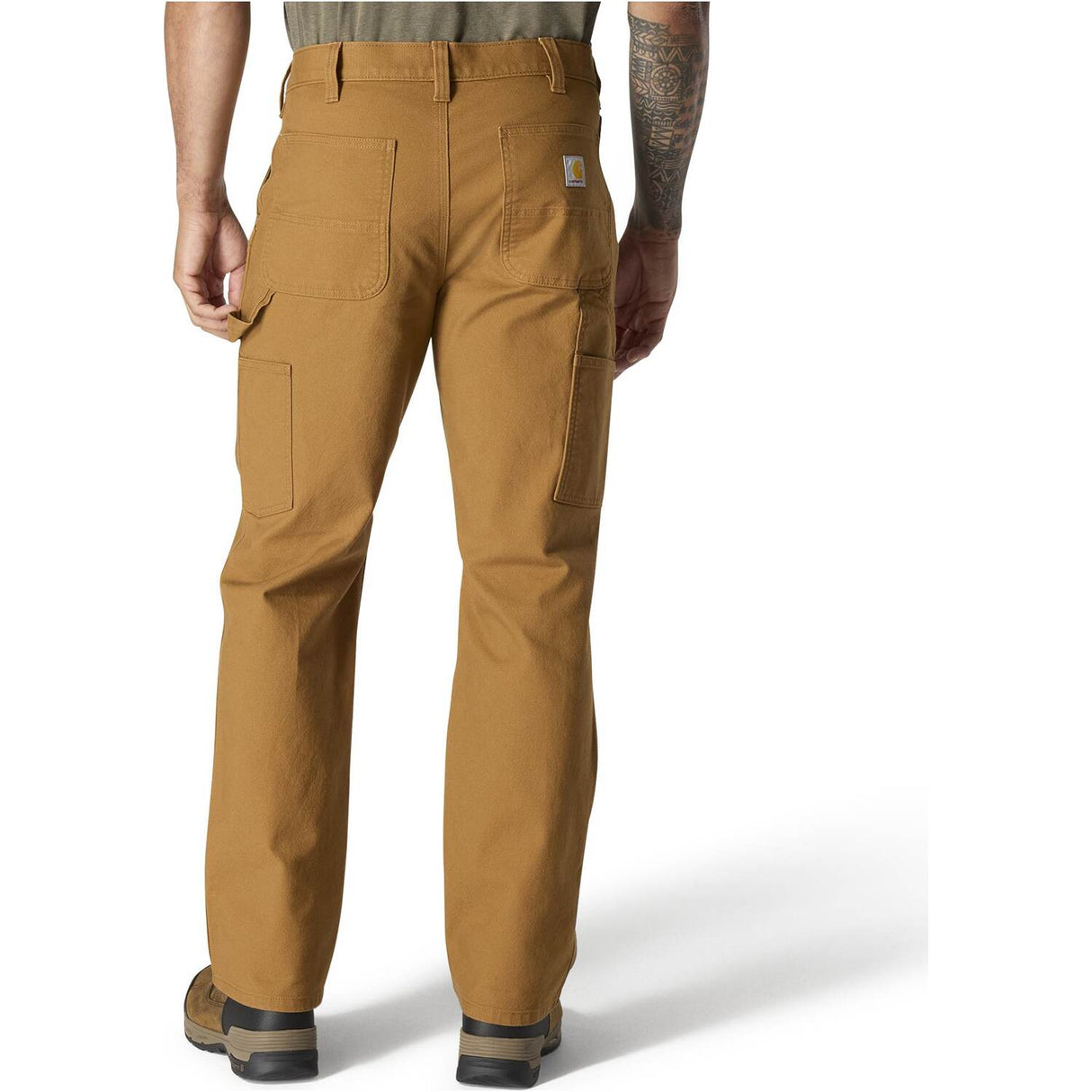 Carhartt Rugged Flex Straight Leg Men's Heavyweight Duck Dungaree Work Pant