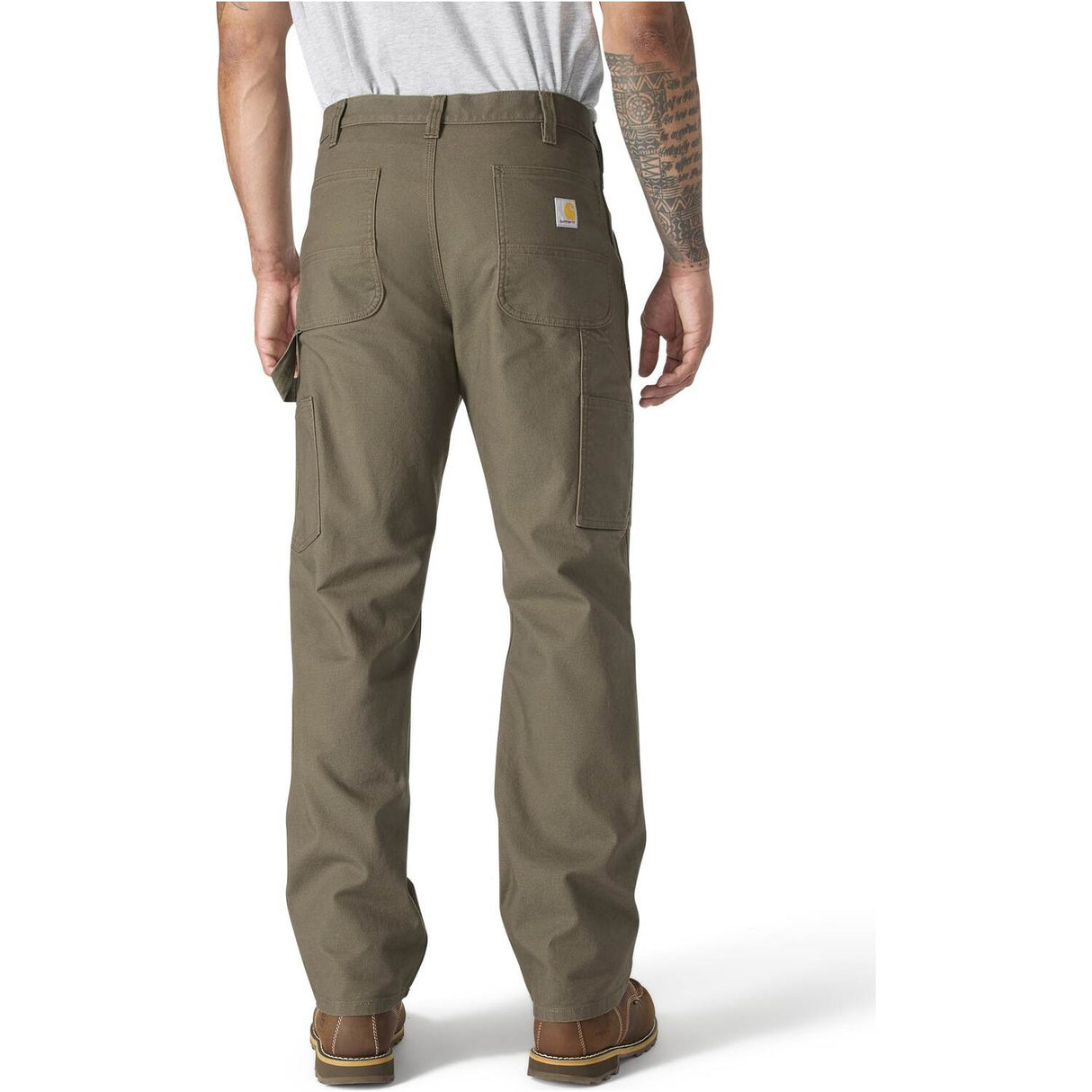 Carhartt Rugged Flex Straight Leg Men's Heavyweight Duck Dungaree Work Pant