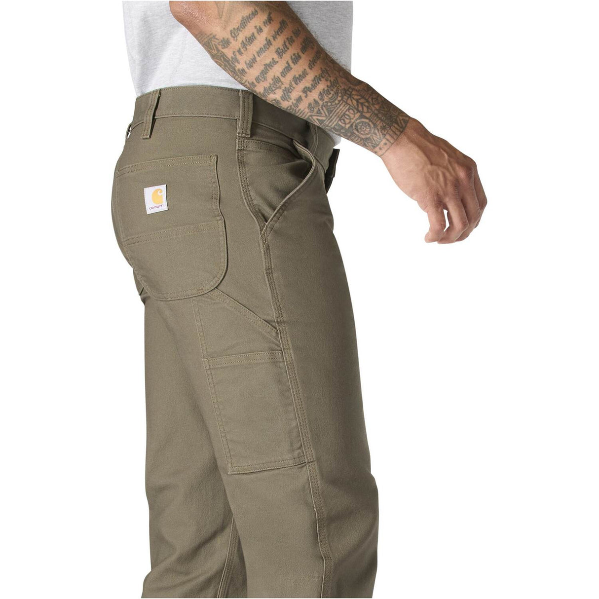 Carhartt Rugged Flex Straight Leg Men's Heavyweight Duck Dungaree Work Pant