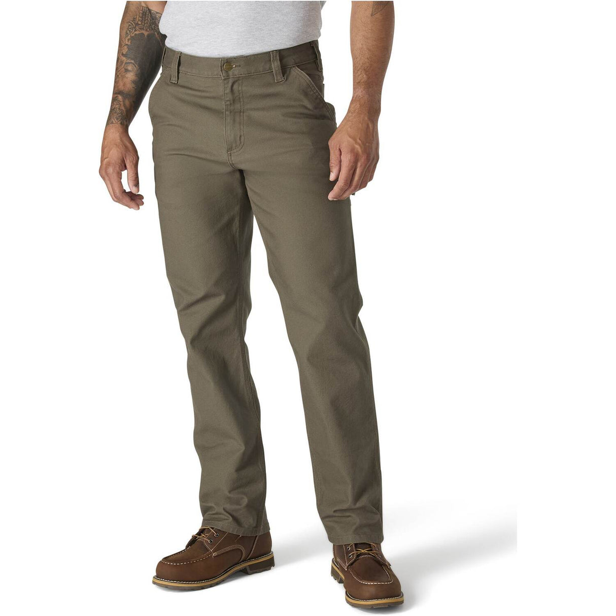 Carhartt Rugged Flex Straight Leg Men's Heavyweight Duck Dungaree Work Pant