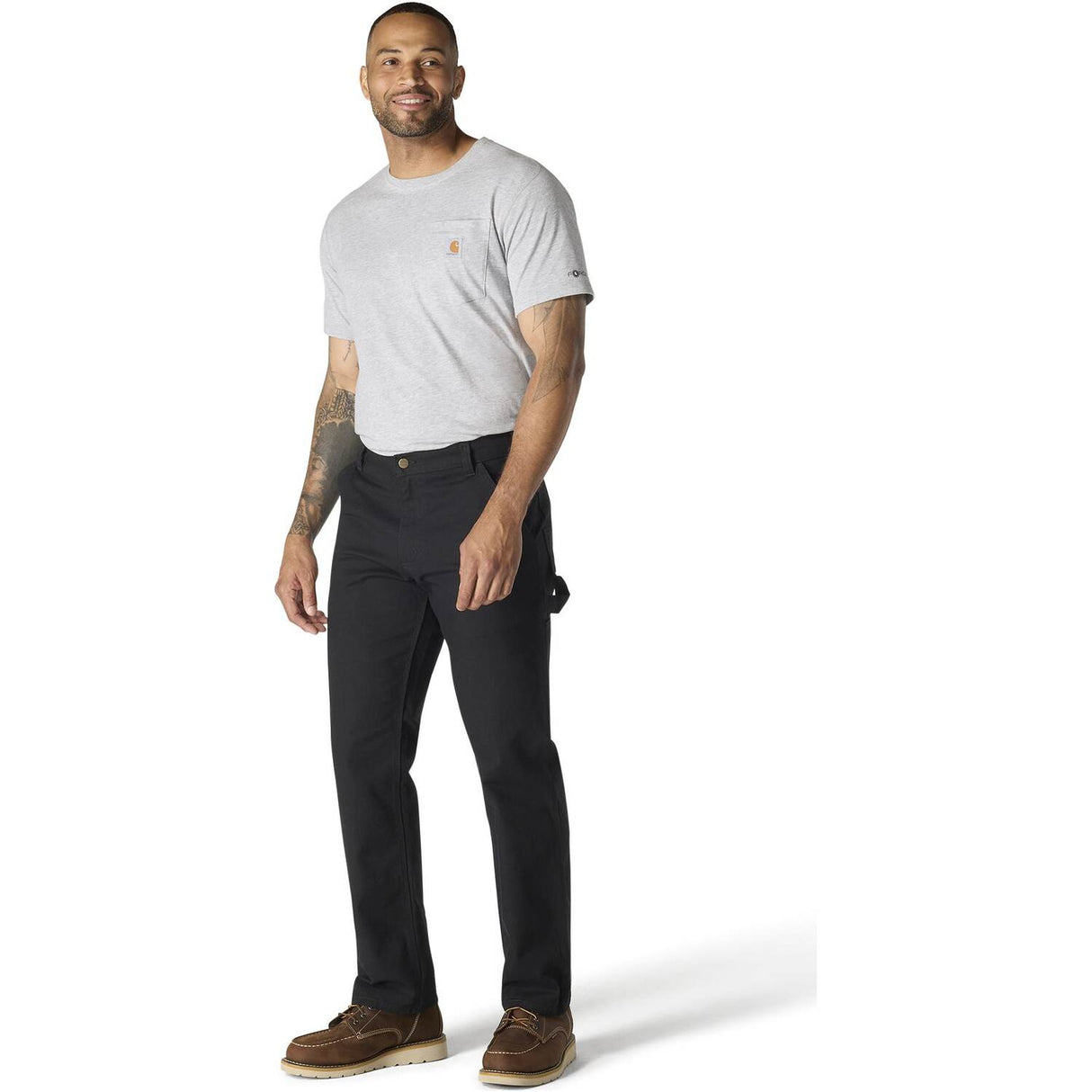 Carhartt Rugged Flex Straight Leg Men's Heavyweight Duck Dungaree Work Pant
