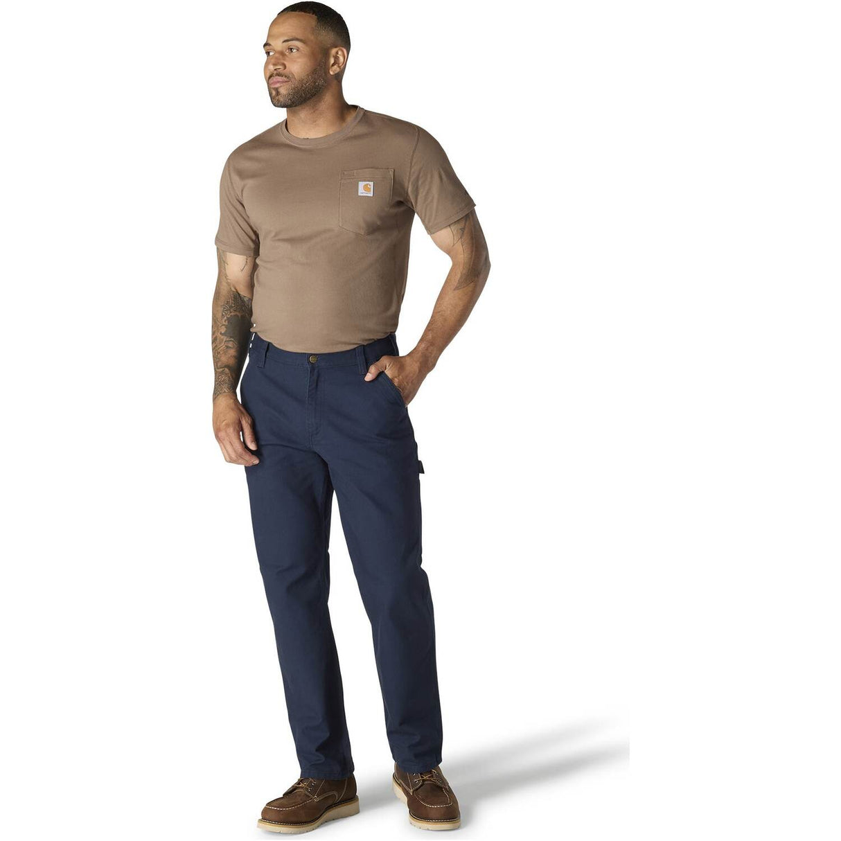 Carhartt Rugged Flex Straight Leg Men's Heavyweight Duck Dungaree Work Pant