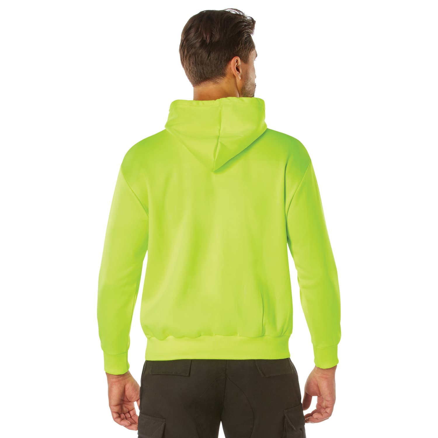 Rothco Hi-Vis Green Men's Performance Pullover Hoodie