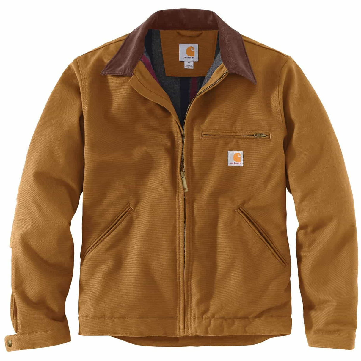 Carhartt Relaxed Fit Duck Blanket-Lined Men's Detroit Jacket