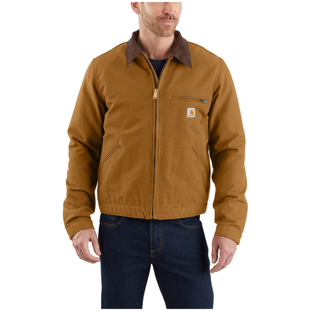 Carhartt Relaxed Fit Duck Blanket-Lined Men's Detroit Jacket