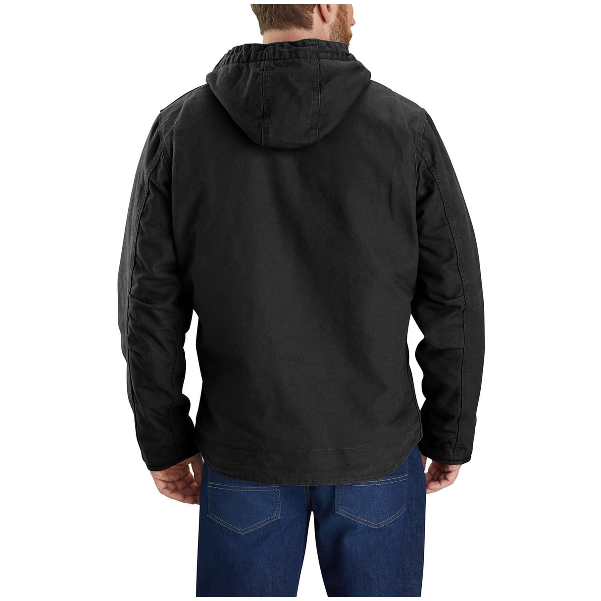 Carhartt Relaxed Fit Washed Duck Sherpa-Lined Men's Jacket