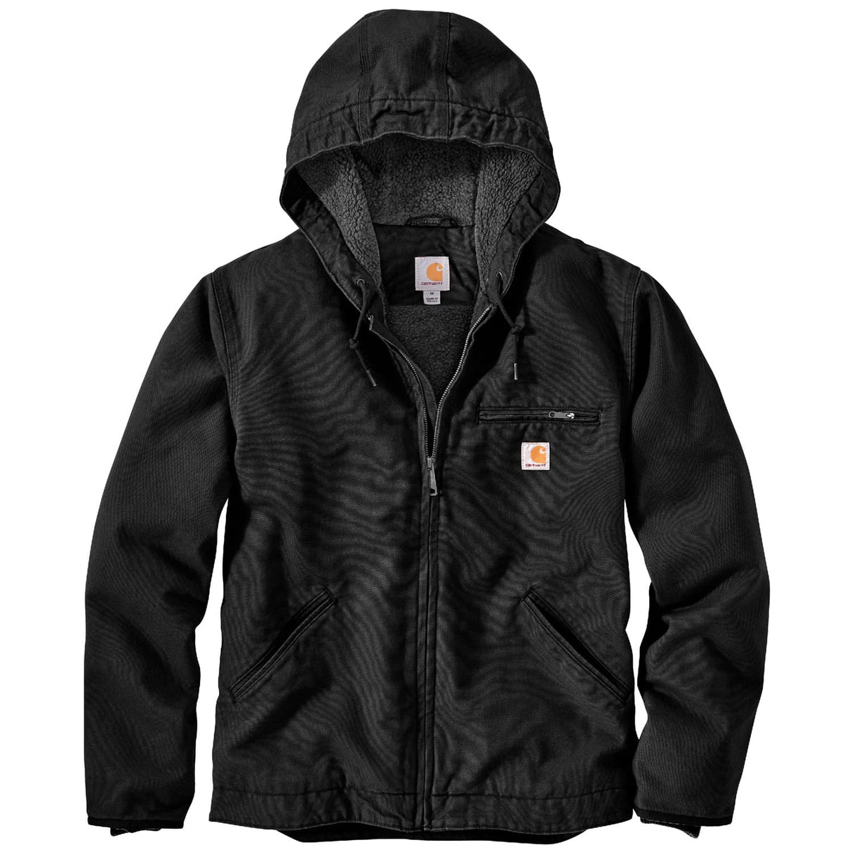 Carhartt Relaxed Fit Washed Duck Sherpa-Lined Men's Jacket