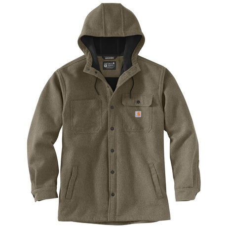 Carhartt Rain Defender Heavyweight Fleece-Lined Men's Hooded Shirt Jac