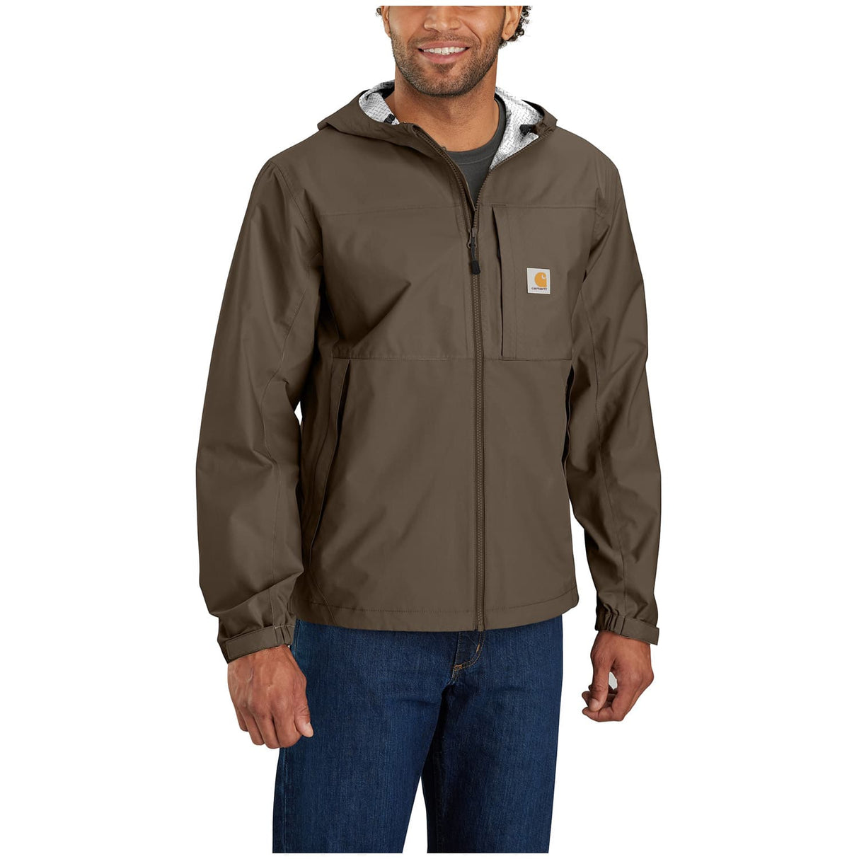 Carhartt Storm Defender Relaxed Fit Men's Lightweight Packable Rain Jacket