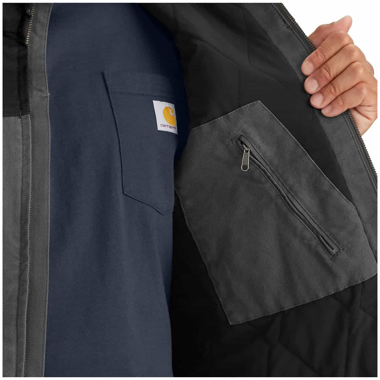 Carhartt Montana Rugged Flex Duck Relaxed Fit Men's Insulated Vest