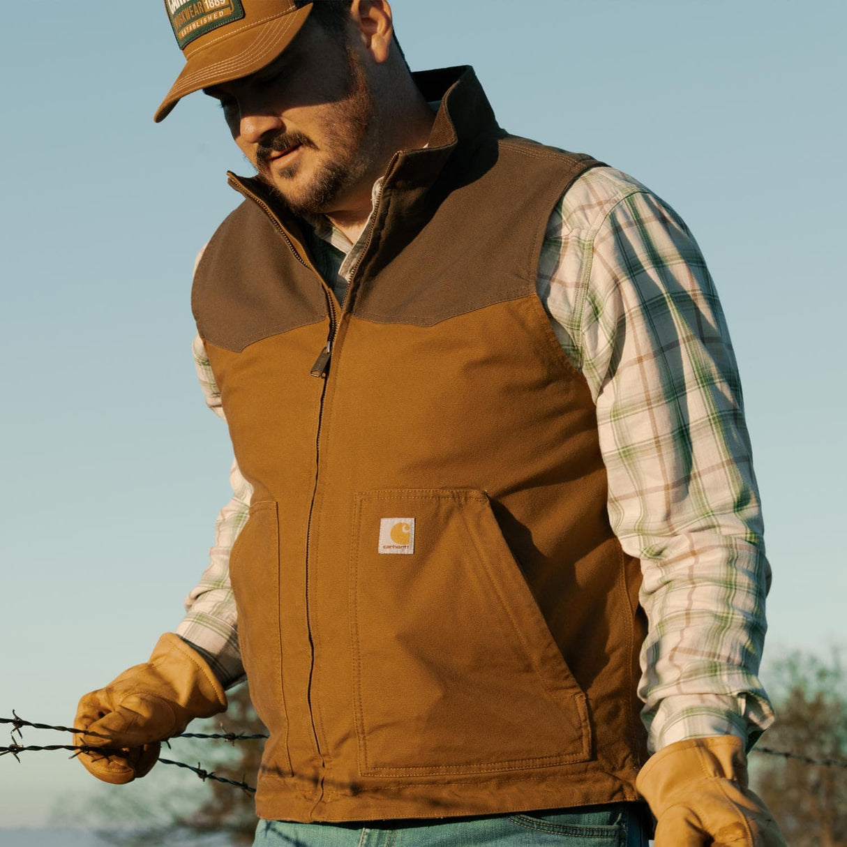 Carhartt Montana Rugged Flex Duck Relaxed Fit Men's Insulated Vest