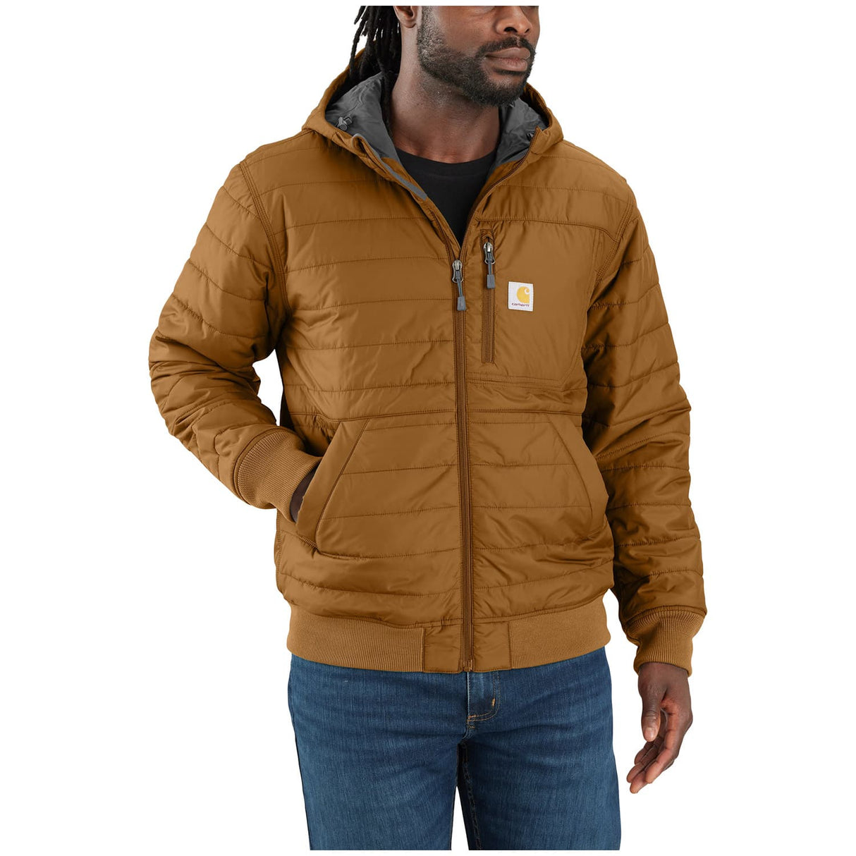Carhartt Rain Defender Relaxed Fit Lightweight Insulated Men's Hooded Jacket