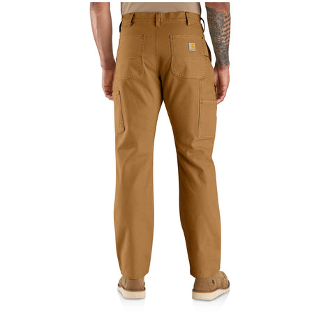 Carhartt Relaxed Straight Rugged Flex Dyed Duck Double-Front Men's Dungaree Pant
