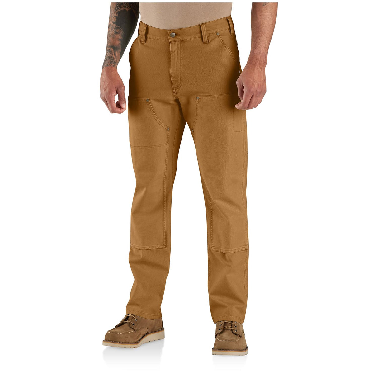 Carhartt Relaxed Straight Rugged Flex Dyed Duck Double-Front Men's Dungaree Pant
