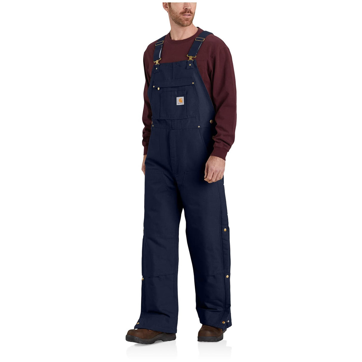 Carhartt Loose Fit Firm Duck Men's Insulated Bib Overalls