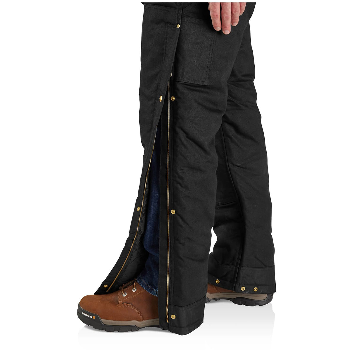 Carhartt Loose Fit Firm Duck Insulated Men's Biberall