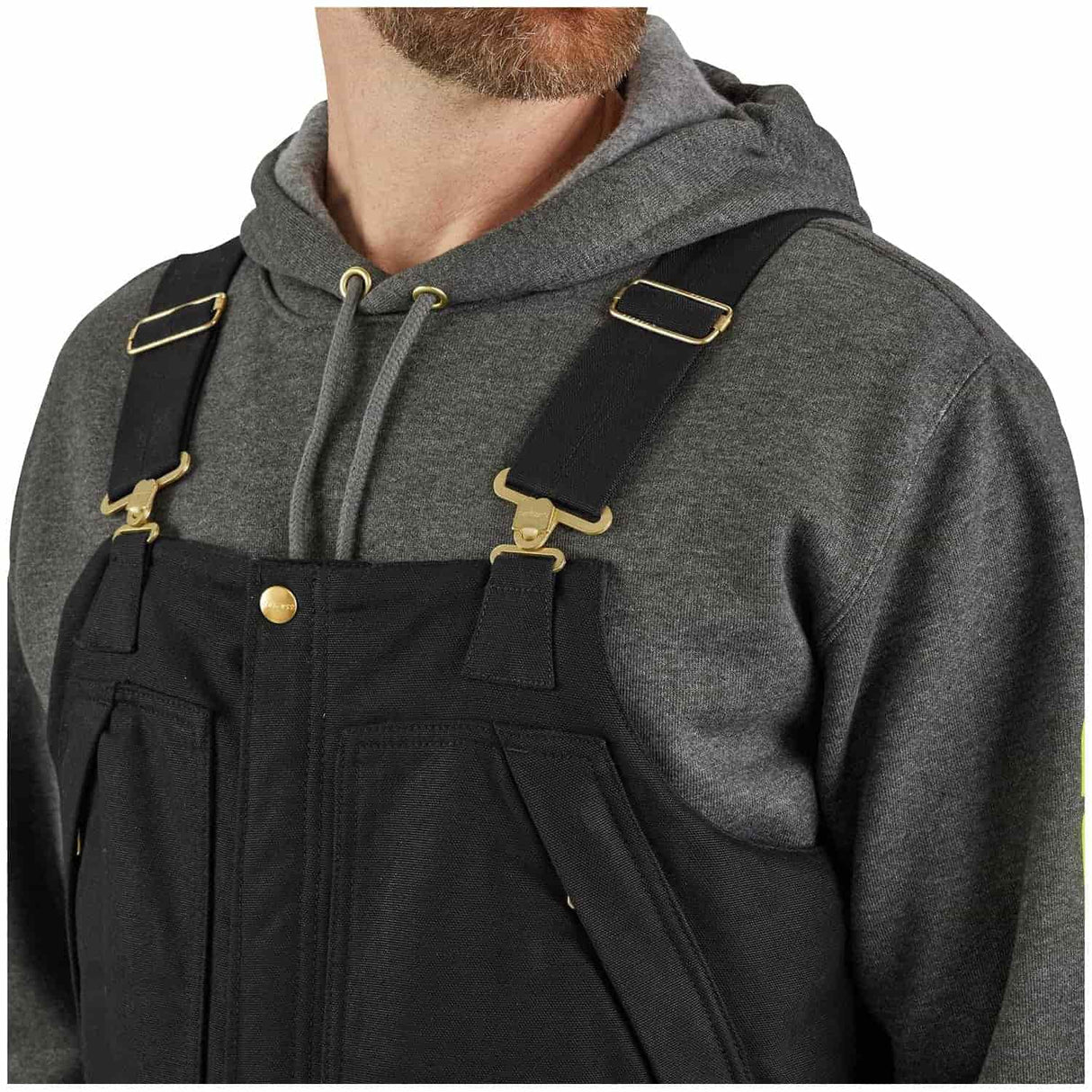 Carhartt Loose Fit Firm Duck Insulated Men's Biberall