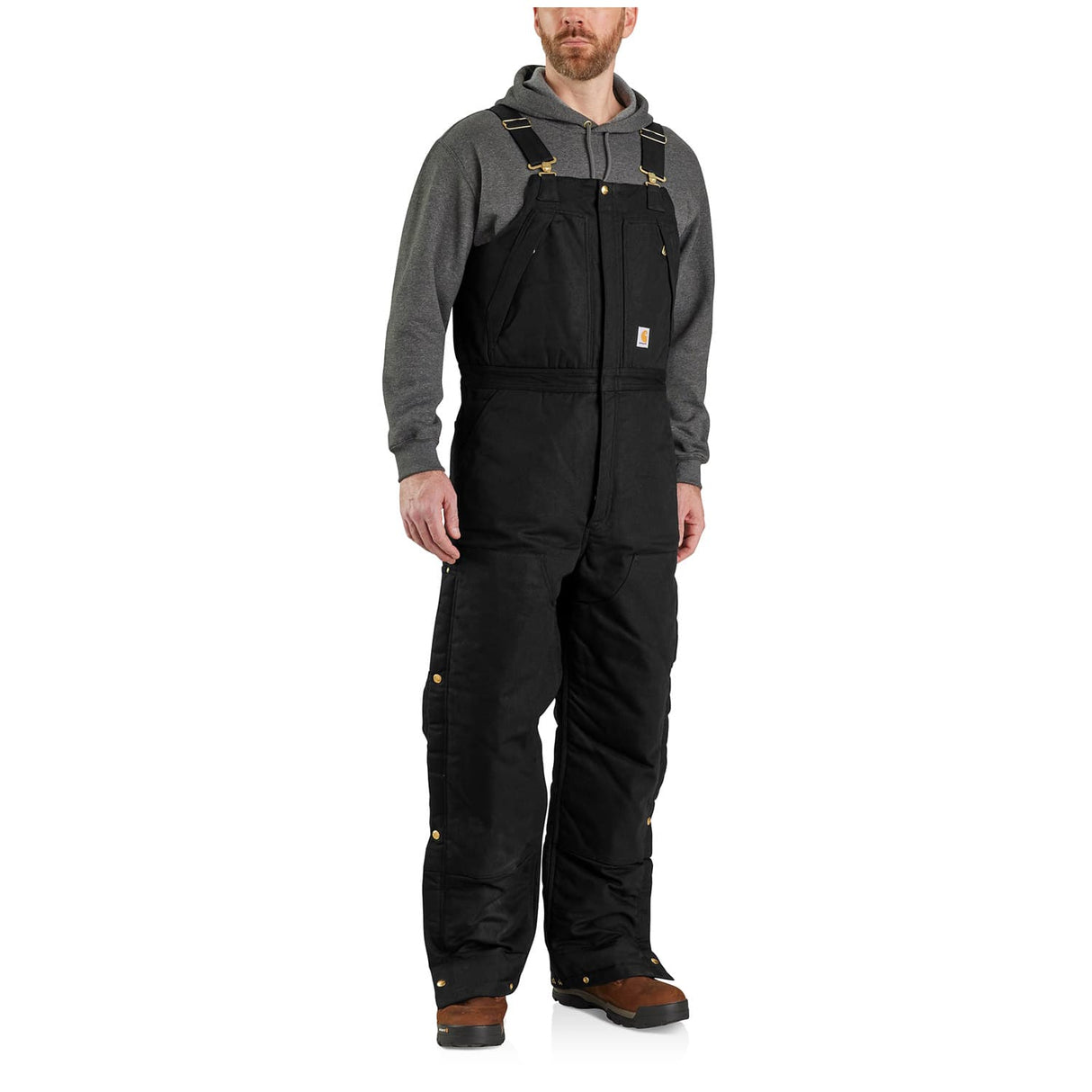 Carhartt Loose Fit Firm Duck Insulated Men's Biberall