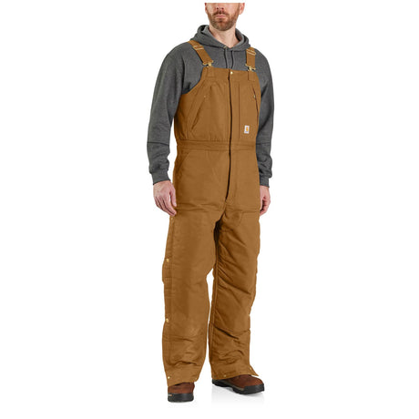 Carhartt Loose Fit Firm Duck Insulated Men's Biberall