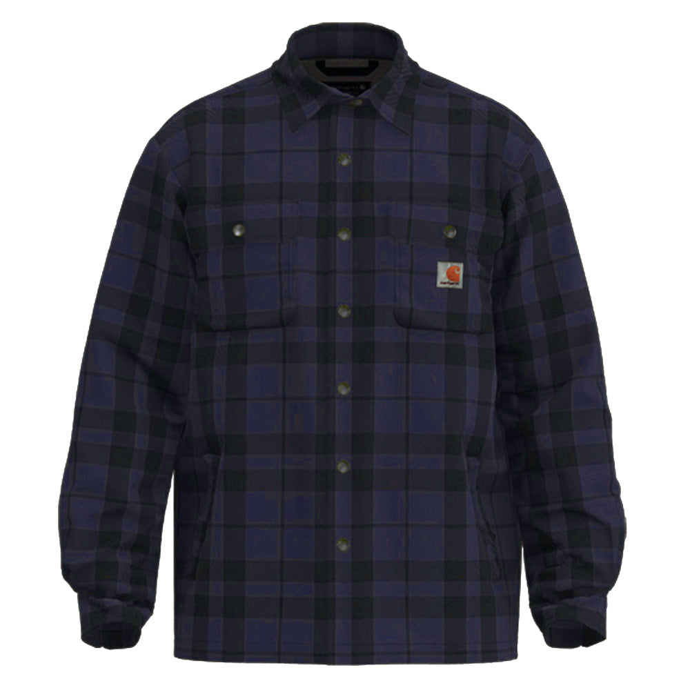 Carhartt Relaxed Fit Flannel Sherpa-Lined Shirt Jac
