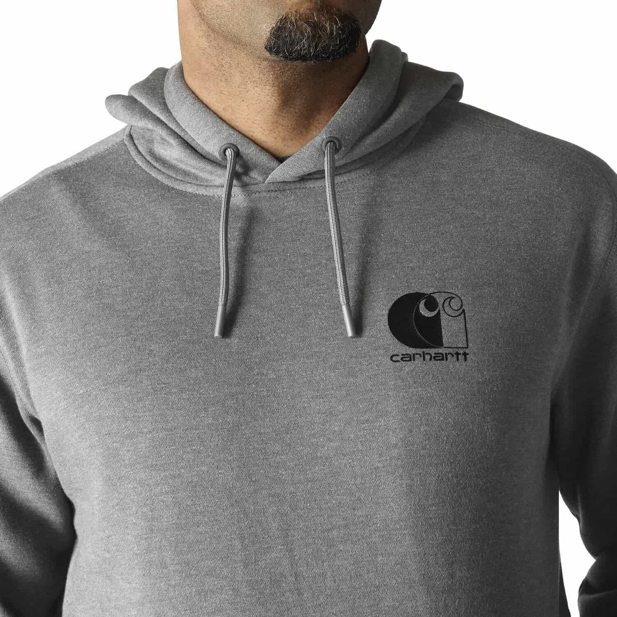 Carhartt Force Relaxed Fit Lightweight Logo Graphic Hooded Sweatshirt