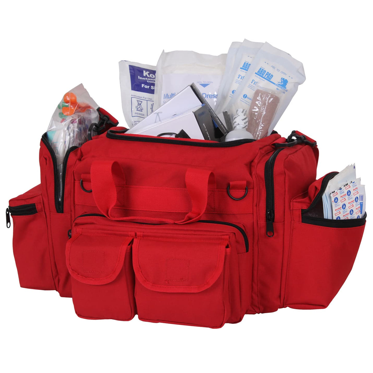 200-Piece Medical Trauma Kit with Emergency Medical Bag
