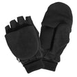 Black Microfleece Insulated Convertible Glomitt