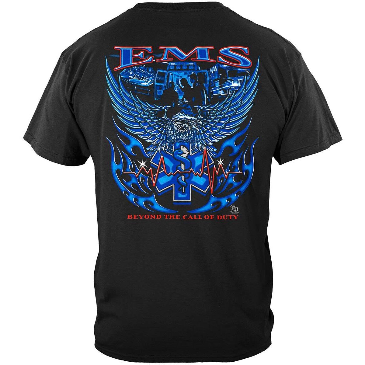 EMS Beyond the Call of Duty T-Shirt - Black