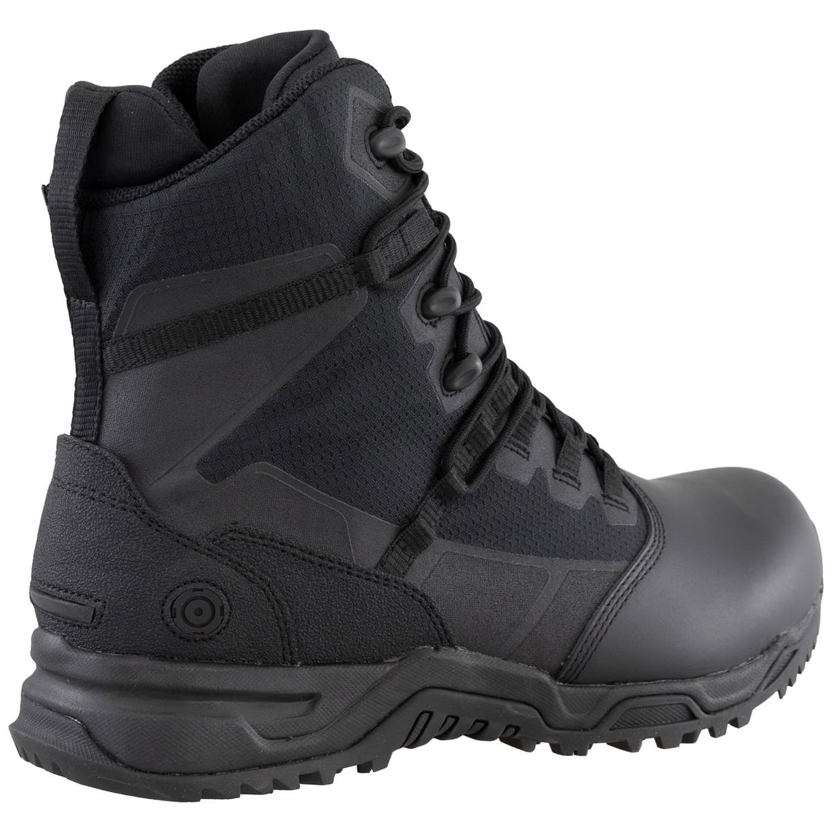 Original S.W.A.T. Alpha Fury 2.0 8-inch Polishable Toe Side-Zip Men's Black Tactical Boot
