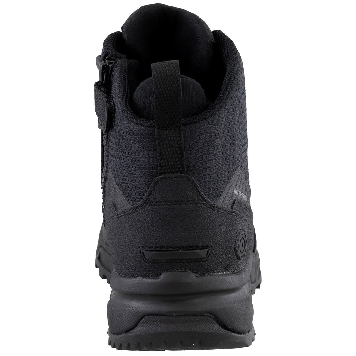 Original S.W.A.T. Alpha Fury 2.0 6-inch Polishable Toe Side-Zip Waterproof Men's Black Tactical Boot