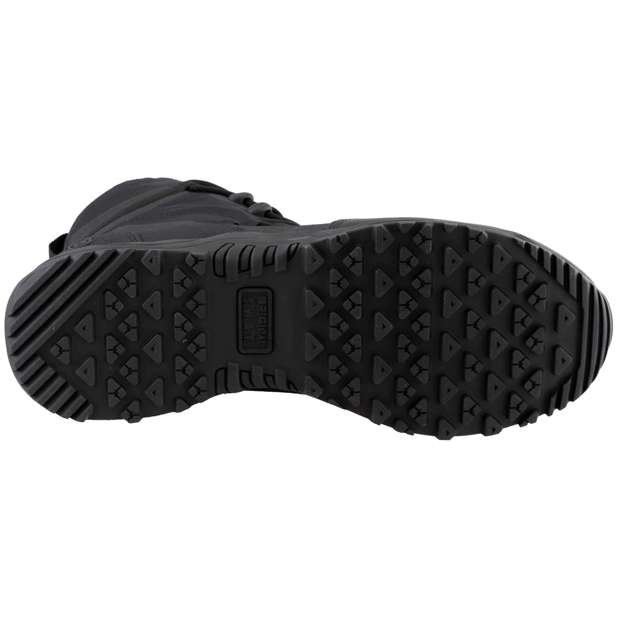 Original S.W.A.T. Alpha Fury 2.0 8-inch Polishable Toe Side-Zip Waterproof Men's Black Tactical Boot