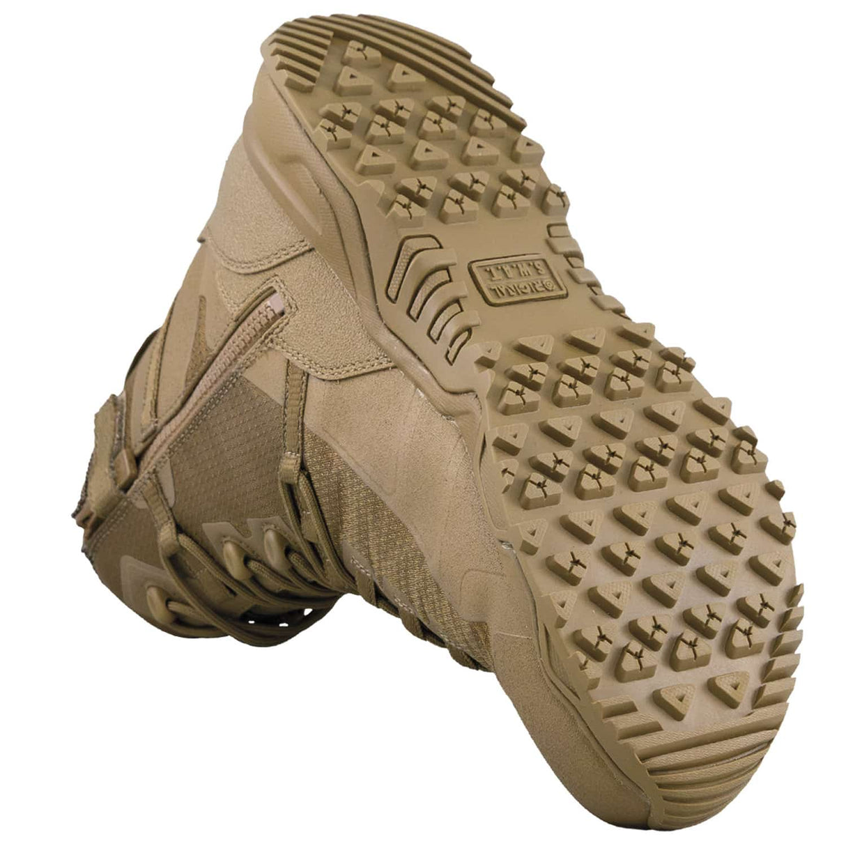 Original S.W.A.T. Alpha Fury 2.0 8-inch Side-Zip Men's Coyote Tactical Military Boot
