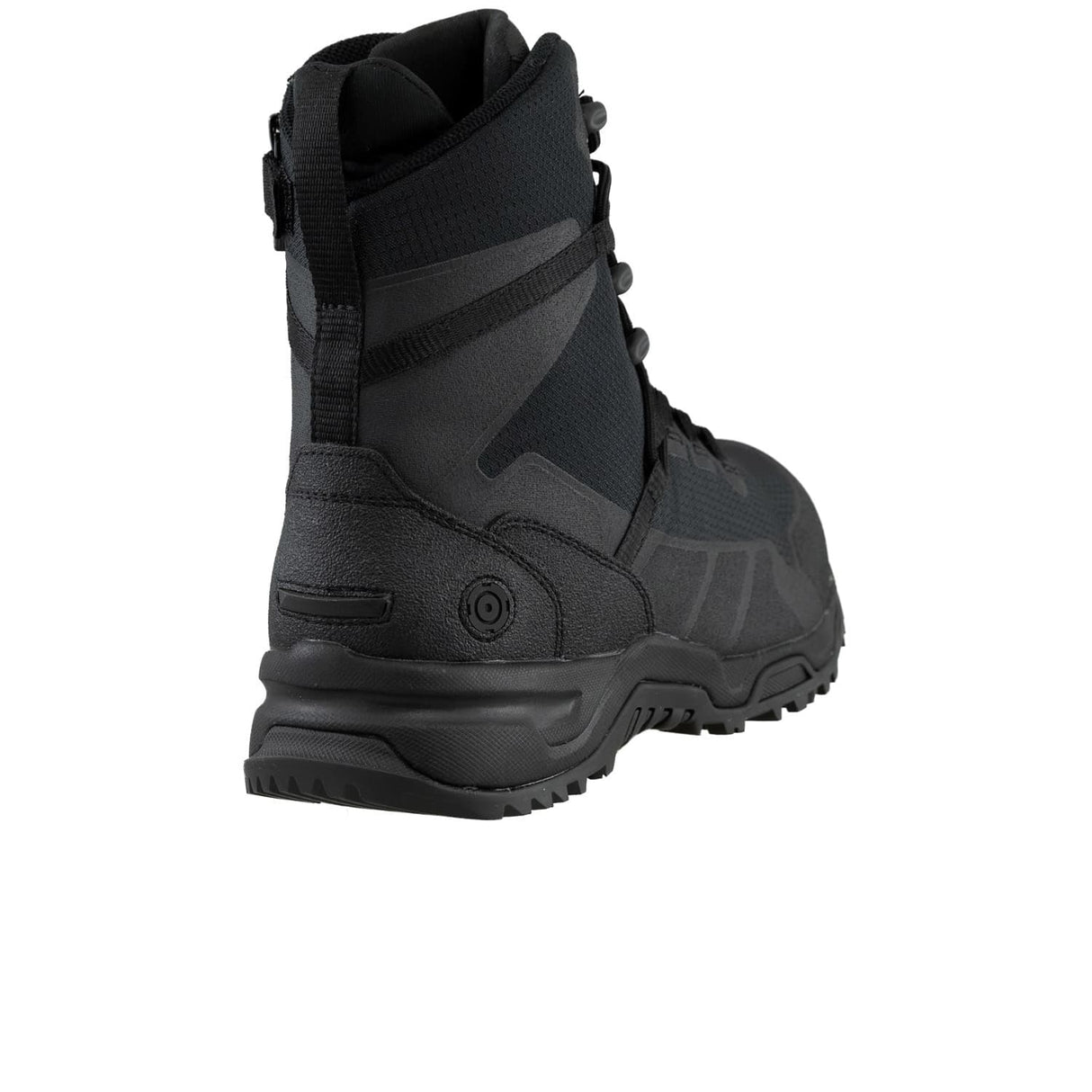 Original S.W.A.T. Alpha Fury 2.0 8-inch Side-Zip Safety Toe Men's Black Tactical Boot