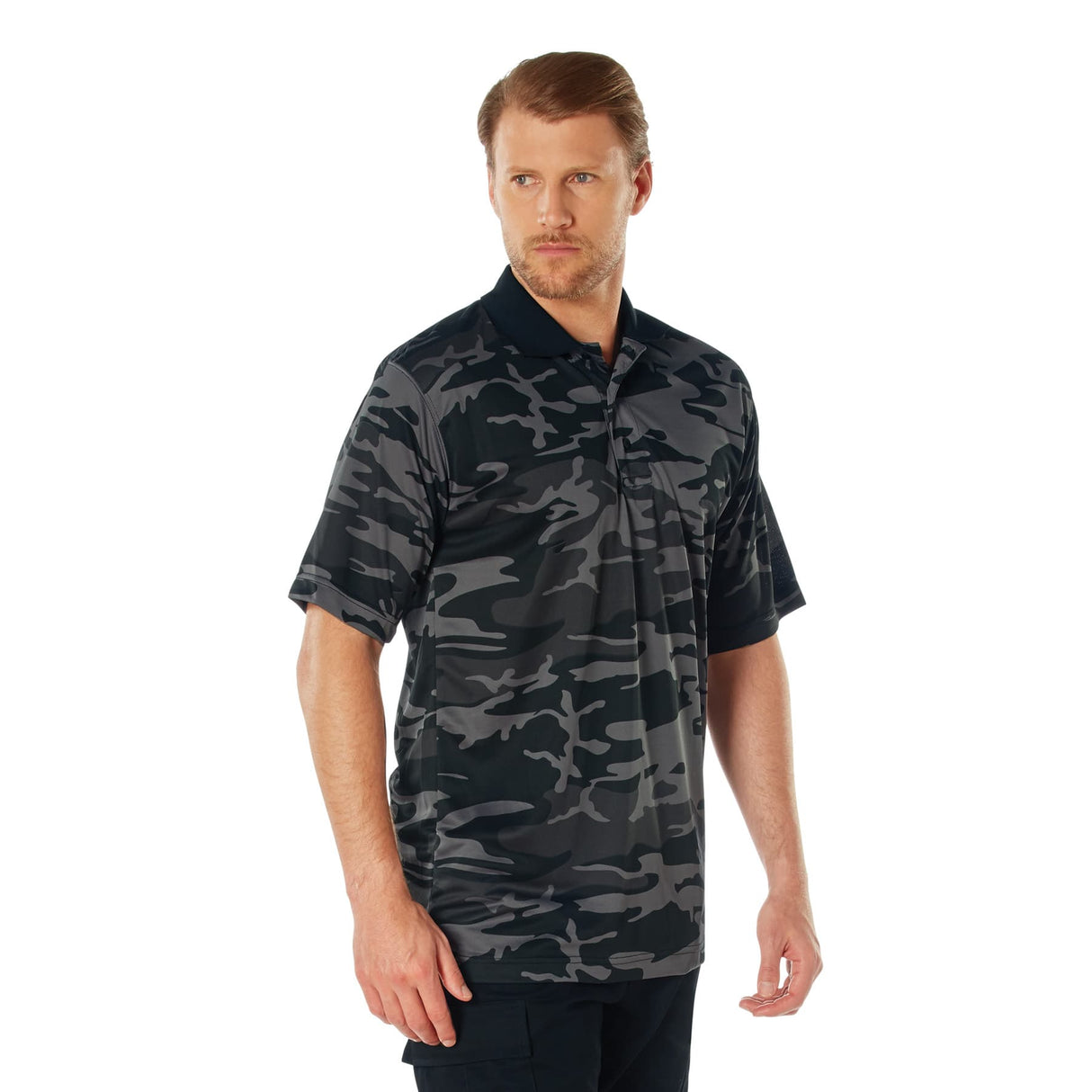 Camouflage Short Sleeve Performance Polo Shirt