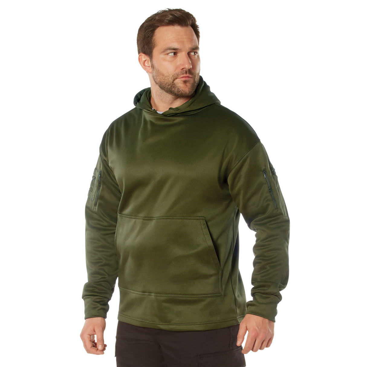 Special Ops Olive Drab Concealed Carry Hooded Sweatshirt