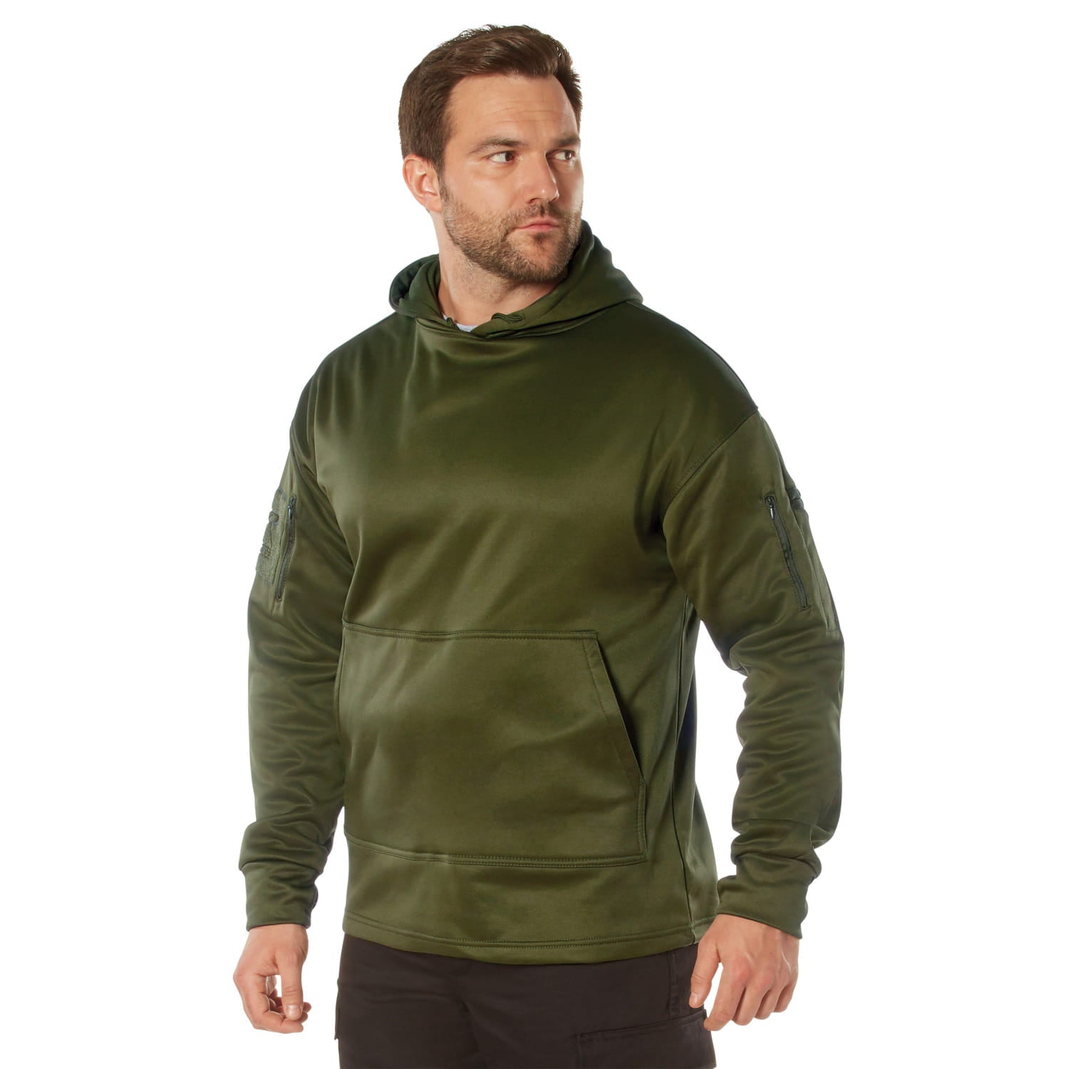 Special Ops Olive Drab Concealed Carry Hooded Sweatshirt
