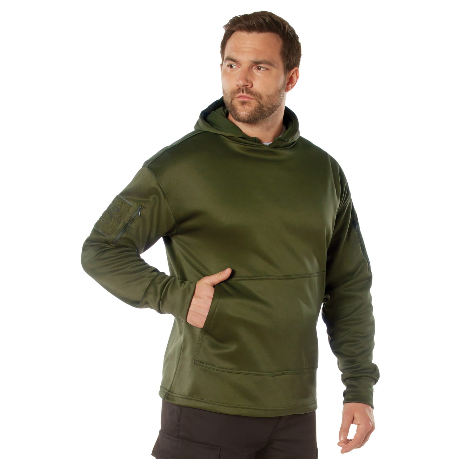 Special Ops Olive Drab Concealed Carry Hooded Sweatshirt