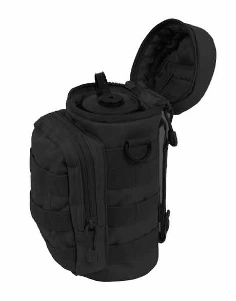Black MOLLE Water Bottle Cover
