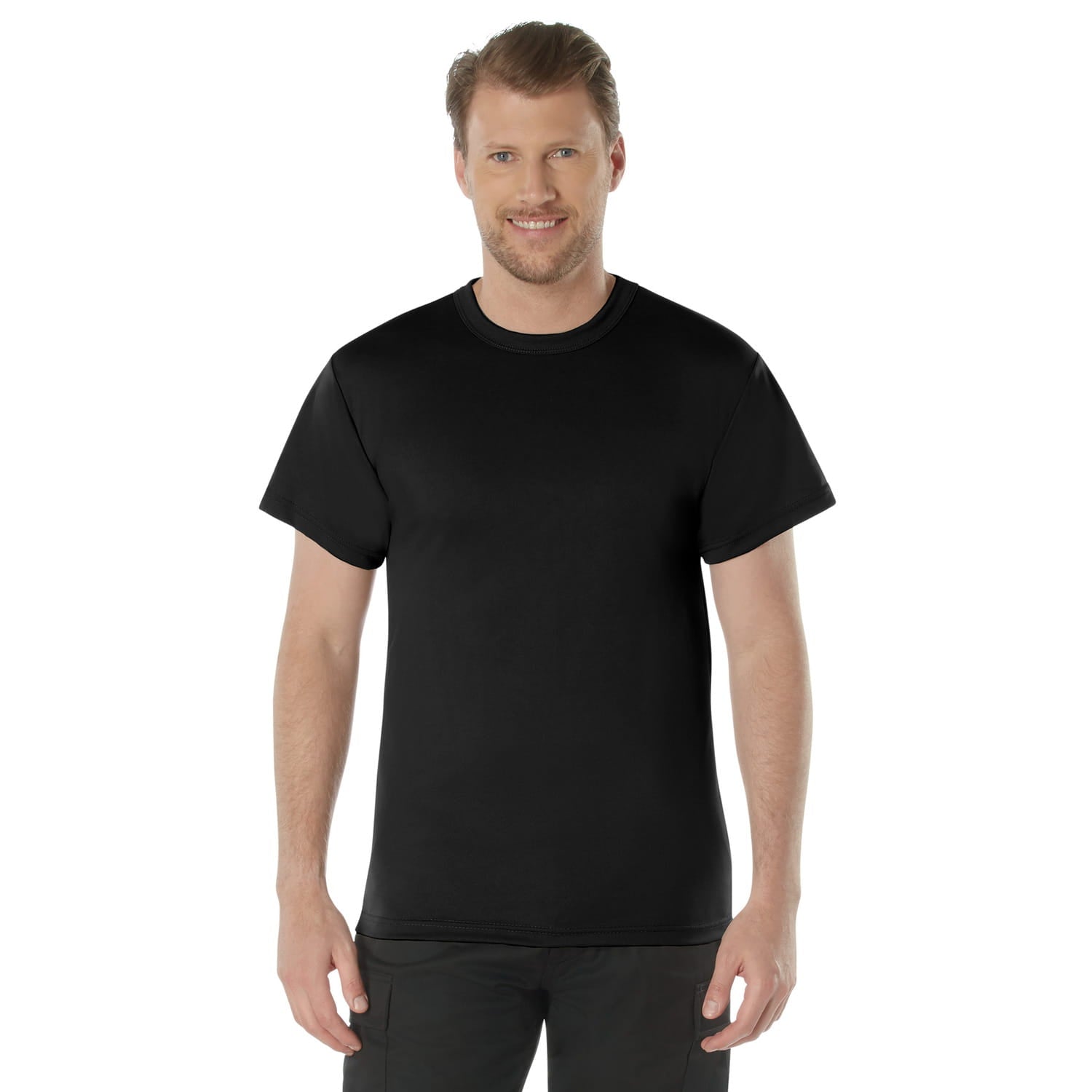 Quick Dry Solid Color T-Shirt