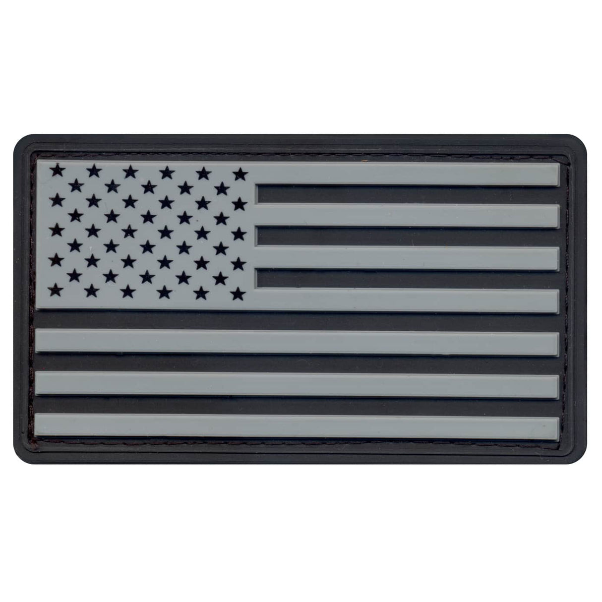 PVC American Flag Hook and Loop Patch