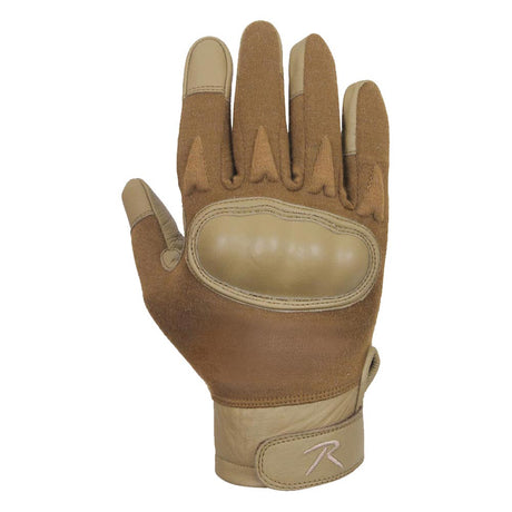 Coyote Hard Knuckle Cut/Fire-Resistant Tactical Gloves