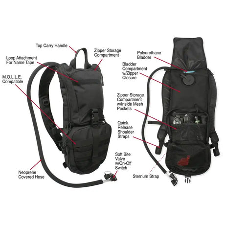 Black Rapid Trek Hydration Backpack